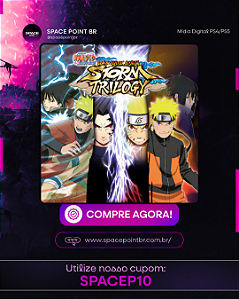 NARUTO SHIPPUDEN: Ultimate Ninja STORM Trilogy PS4/PS5 Mídia Digital