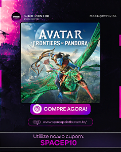 AVATAR FRONTIERS OF PANDORA PS5 MÍDIA DIGITAL