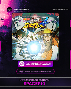 NARUTO SHIPPUDEN: Ultimate Ninja STORM 4 PS4/PS5 Mídia Digital
