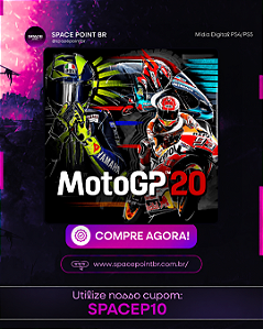 MotoGP 20 PS4/PS5 Mídia Digital