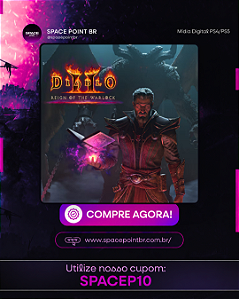 Diablo II: Resurrected – Reign of the Warlock PS4/PS5 Mídia Digital