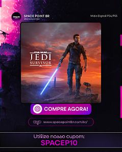 STAR WARS Jedi: Survivor PS5 Mídia Digital