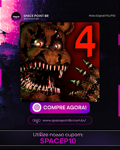 Five Nights at Freddy's 4 PS4/PS5 MÍDIA DIGITAL