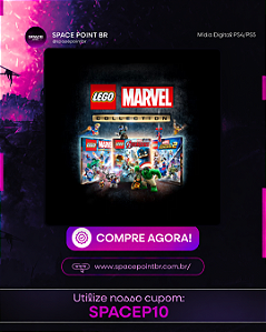 Coleção LEGO® Marvel PS4/PS5 Mídia Digital
