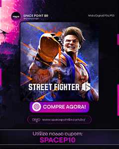 STREET FIGHTER 6 PS4/PS5 Mídia Digital