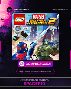 LEGO Marvel Super Heroes 2 PS4/PS5 Mídia Digital