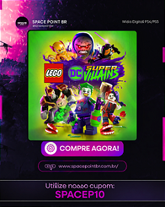LEGO DC Super-Vilões PS4/PS5 Mídia Digital