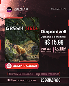 Green Hell PS4/PS5 Mídia Digital