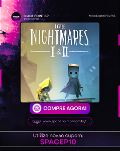 Pacote Little Nightmares I e II PS4/PS5 Mídia Digital