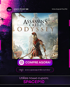 Assassin’s Creed Odyssey PS4/PS5 Mídia Digital