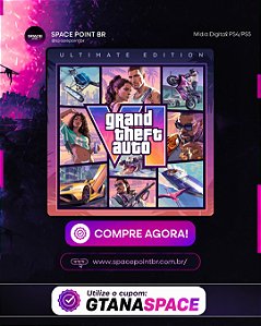 GTA 6 PRÉ VENDA ( Ultimate Edition) Grand Theft Auto VI ( PS5 Mídia Digital
