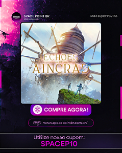 Sword Art Online: Echoes of Aincrad PS5 Mídia Digital