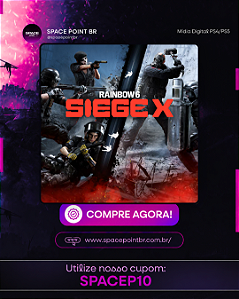 Tom Clancy's Rainbow Six Siege PS4/PS5 Mídia Digital