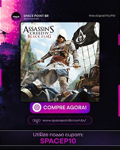Assassins Creed IV Black Flag PS4/PS5 Mídia Digital