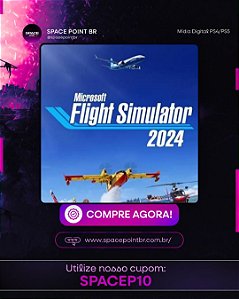 FLIGHT SIMULATOR 2024 PS5 MÍDIA DIGITAL