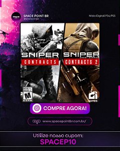 Sniper Ghost Warrior Contracts 1 + 2 PS4/PS5 Mídia Digital