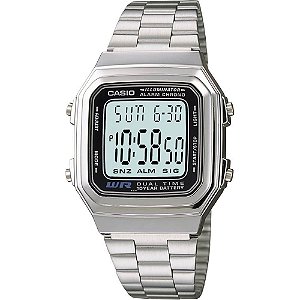 Relógio Masculino Casio Digital Esportivo A178WA-1ADF