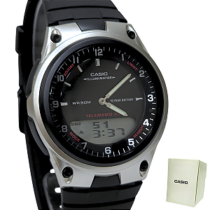 Relógio Casio AnaDigi Standard Masculino AW-80-1AVDF