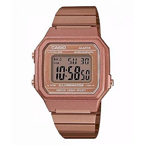 Relógio Casio Feminino Digital Vintage Rose B650WC-5ADF