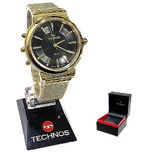 Relógio Technos Feminino Curvas Analógico e Digital 9T33AH/1P