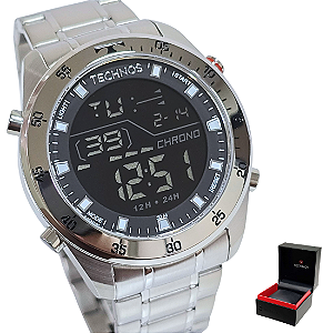 Relógio Technos Masculino Digital BJ3589AA/1K