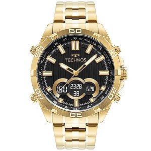 Relógio Technos Masculino Digiana Dourado BJK629AA/1P