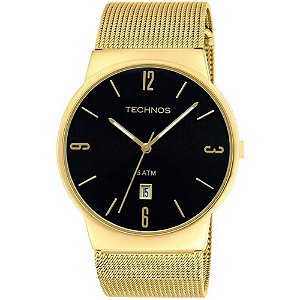 Relógio Technos Feminino Analógico Dourado GM10IH/4P