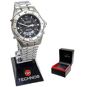 Relógio Technos Masculino Anadigi Skydiver Professional WT2050AE/1P