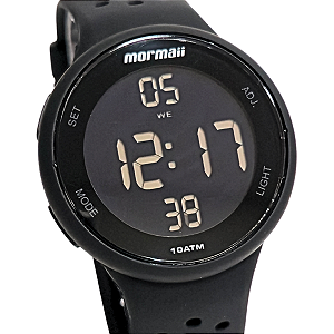 Relógio Mormaii Digital Unissex Preto MO7700AA/8P