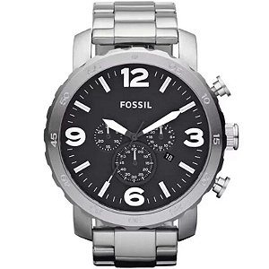 Relógio Fossil Masculino Nate JR1353/1PN