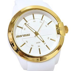 Relógio Mormaii Feminino Analógico Maui Branco MOPC21JAG/8B