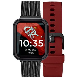 Smartwatch Technos Unissex Connect Max Flamengo TMAXAG/7R