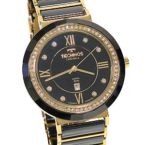 Relógio Technos Feminino Analógico Ceramic/Saphire 2015CEJ/2P