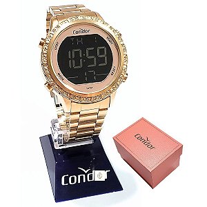 Relógio Condor Feminino Digital Rosé COBJ3463AK/K4J
