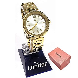 Relógio Condor Feminino Analógico Dourado COPC21JAT/K4D