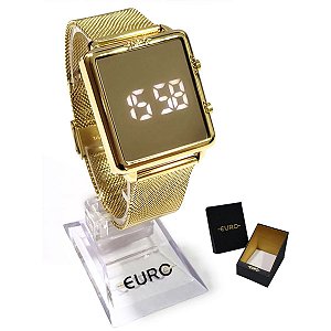 Relógio Euro Feminino Digital Fashion Fit Reflexos EUJHS31BAMS/4D