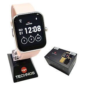 Smartwatch Technos Feminino Connect Max TMAXAK/7K