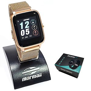 Smartwatch Mormaii Life Feminino Rosé MOLIFEAH/7J
