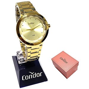 Relógio Condor Feminino Analógico Kit COPC21AEAP/K4X