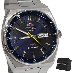 Relógio Orient Automático Masculino Prateado 469SS087NH D1SX