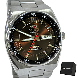 Relógio Orient Automático Masculino Prateado 469SS087NH N1SX