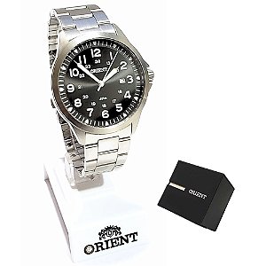 Relógio Orient Masculino Analógico Prateado MBSS1380 P2SX