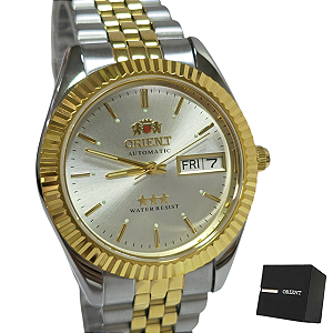 Relógio Orient Automático Masculino Bicolor 469ED1NH S1SK