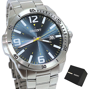 Relógio Orient Masculino Analógico Prateado MBSS1394 D2SX