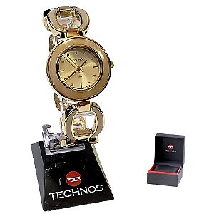Relógio Technos Feminino Analógico Unique Dourado 2035MYE/1D