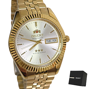 Relógio Orient Automático Dourado 469EC7NH B1KX