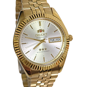 Relógio Orient Automático Masculino Dourado 469EC7NH B1KX
