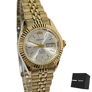 Relógio Orient Automático Feminino Dourado 559EB1NH B1KX