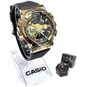 Relógio Casio Masculino Anadigi G Shock GM-110G-1A9DR