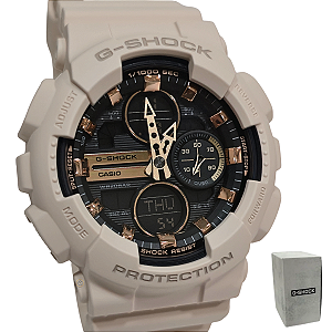 Relógio Casio G-Shock Feminino Nude GMA-S140M-4ADR